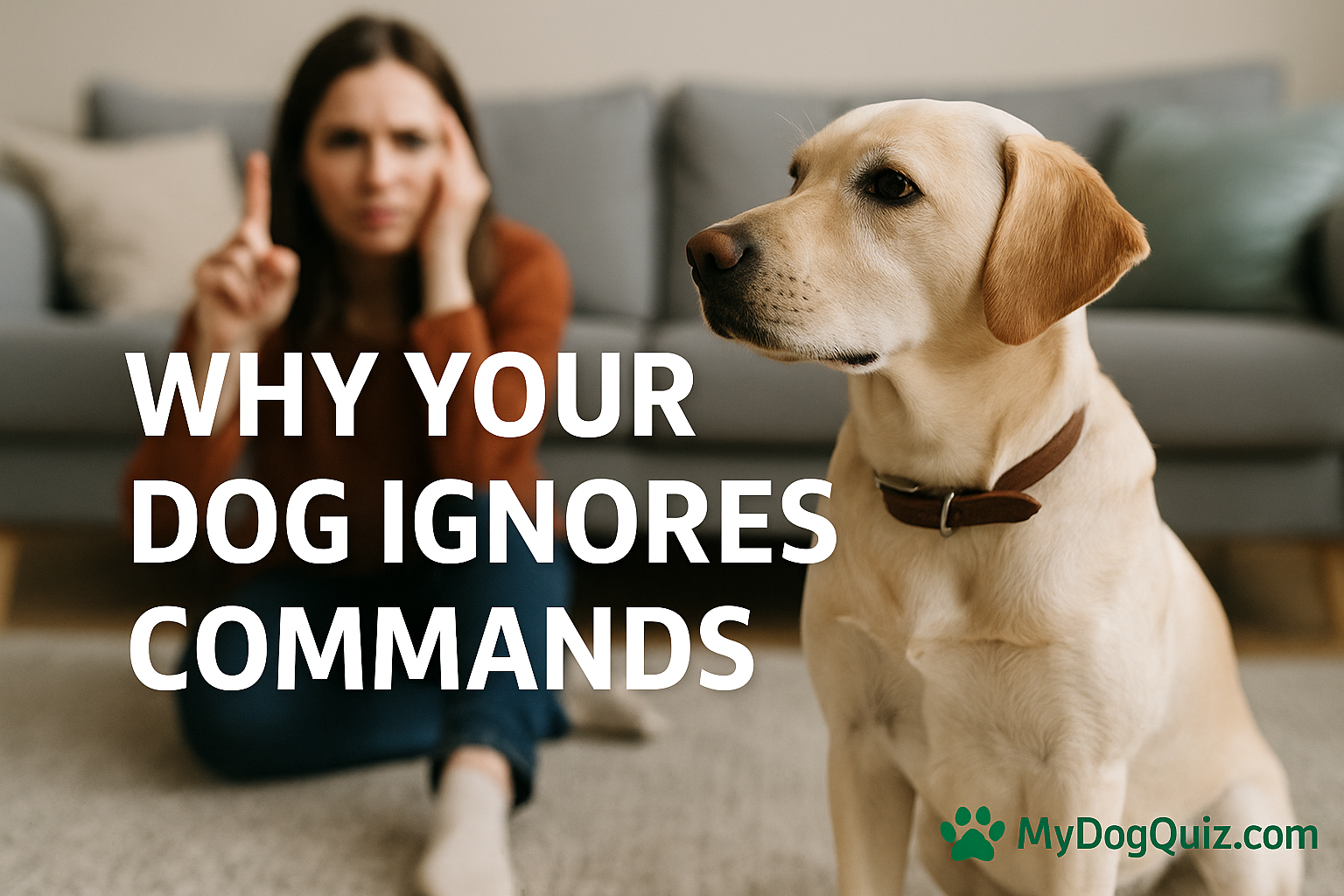 The Surprising Science Behind Why Your Dog Ignores Commands